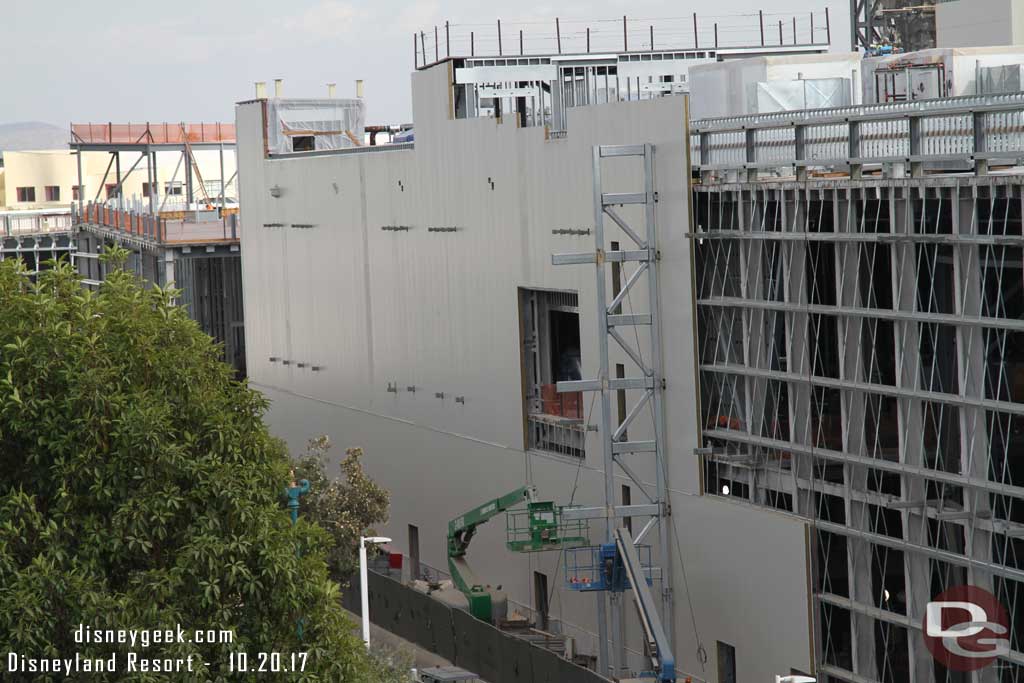 10.20.17 - A last look at the Battle Escape Building along Disneyland Drive.