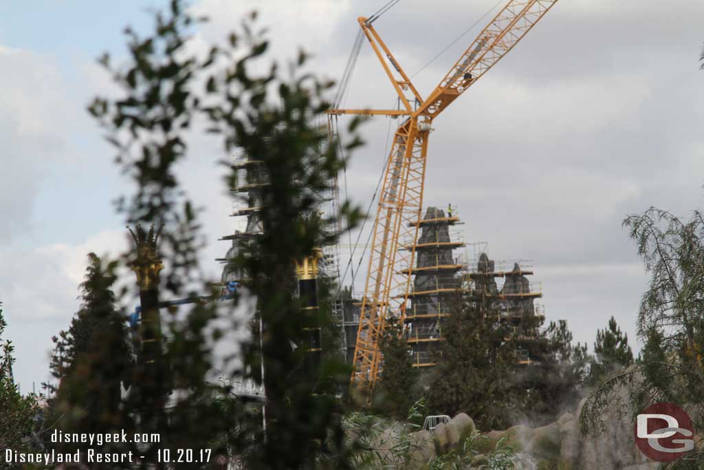 10.20.17 - Moving into the park, the view from Critter Country.