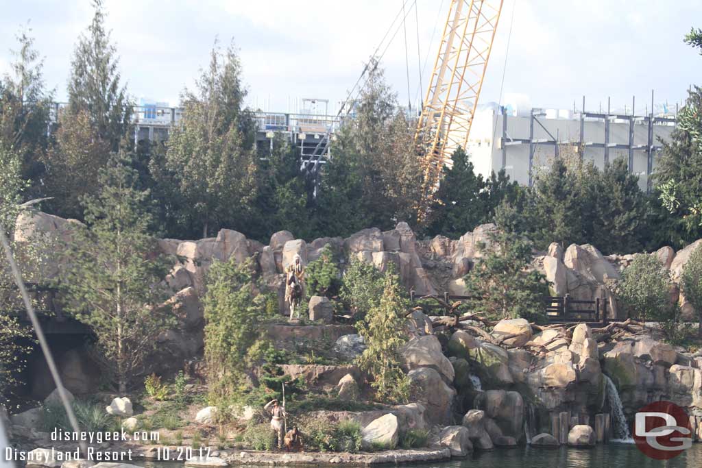 10.20.17 - From the top deck of the Mark Twain on the Rivers of America.