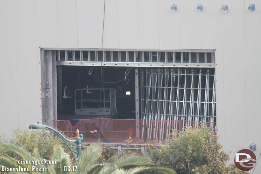 11.03.17 - A look into what appears to be a service entrance on the second floor of the Battle Escape Building.