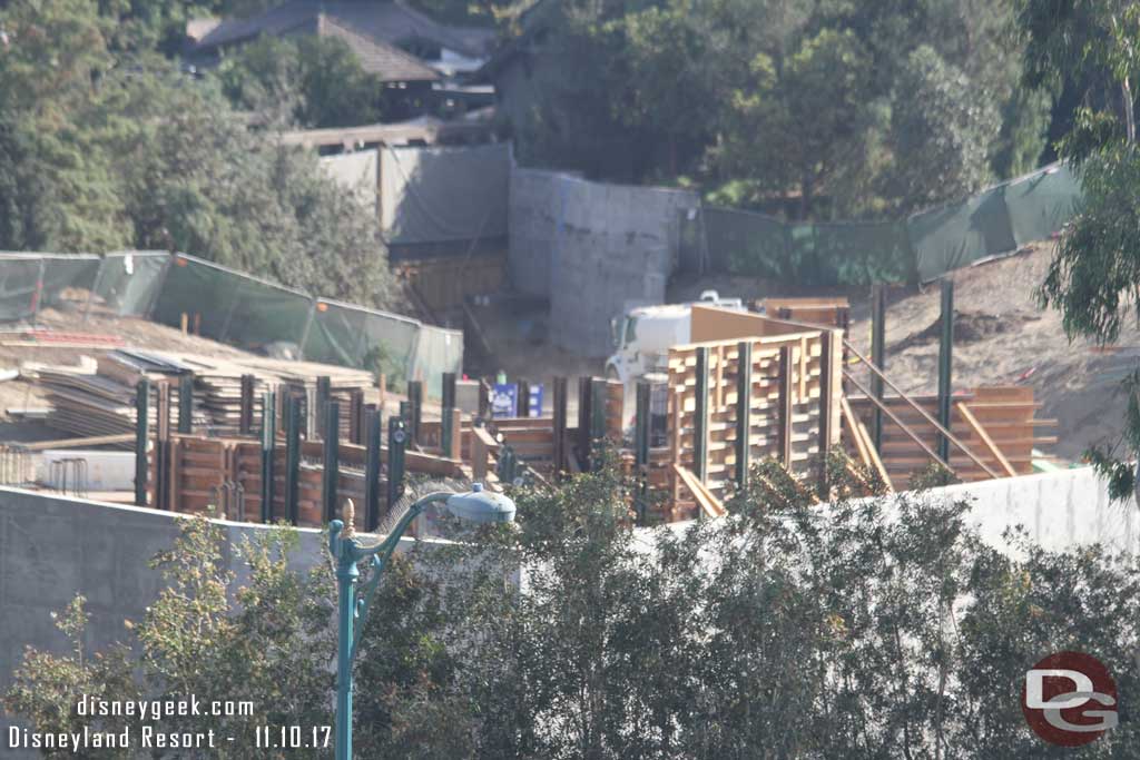 11.10.17 - The forms are still up for the walls toward Critter Country.