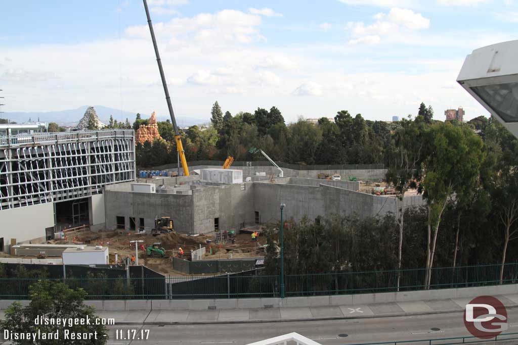 11.17.17 - No visible progress on the concrete building.