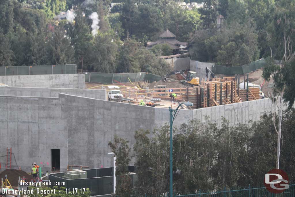 11.17.17 - Forms continuing to take shape on the walkway to Critter Country.