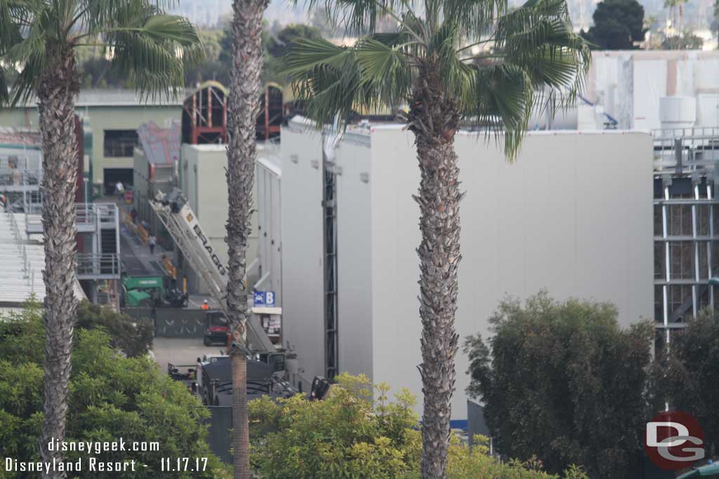 11.17.17 - A section of the Millennium Falcon exterior is still off.