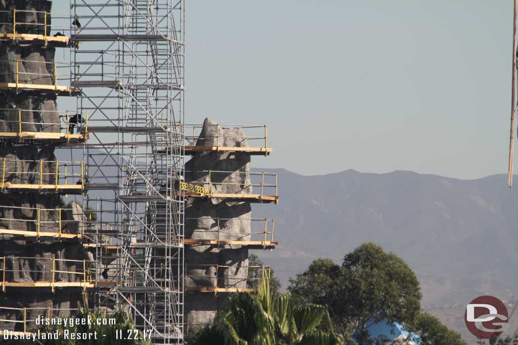 11.22.17 - The first coating of concrete has been added to the two smaller ones.