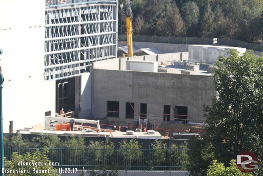 11.22.17 - More utility/conduit work going on behind the buildings.