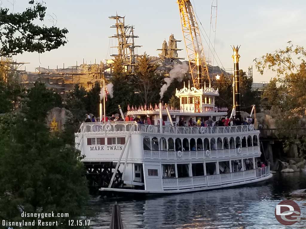 12.15.17 - The Mark Twain cruising by.