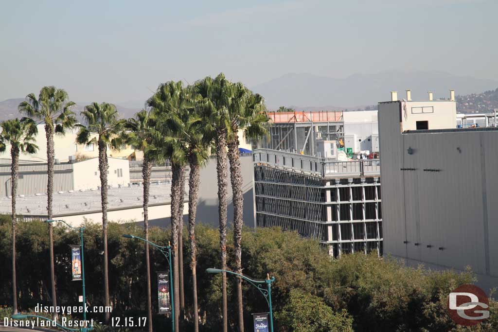 12.15.17 - A closer look starting on the far north/left side of the site and the Millennium Falcon show building.