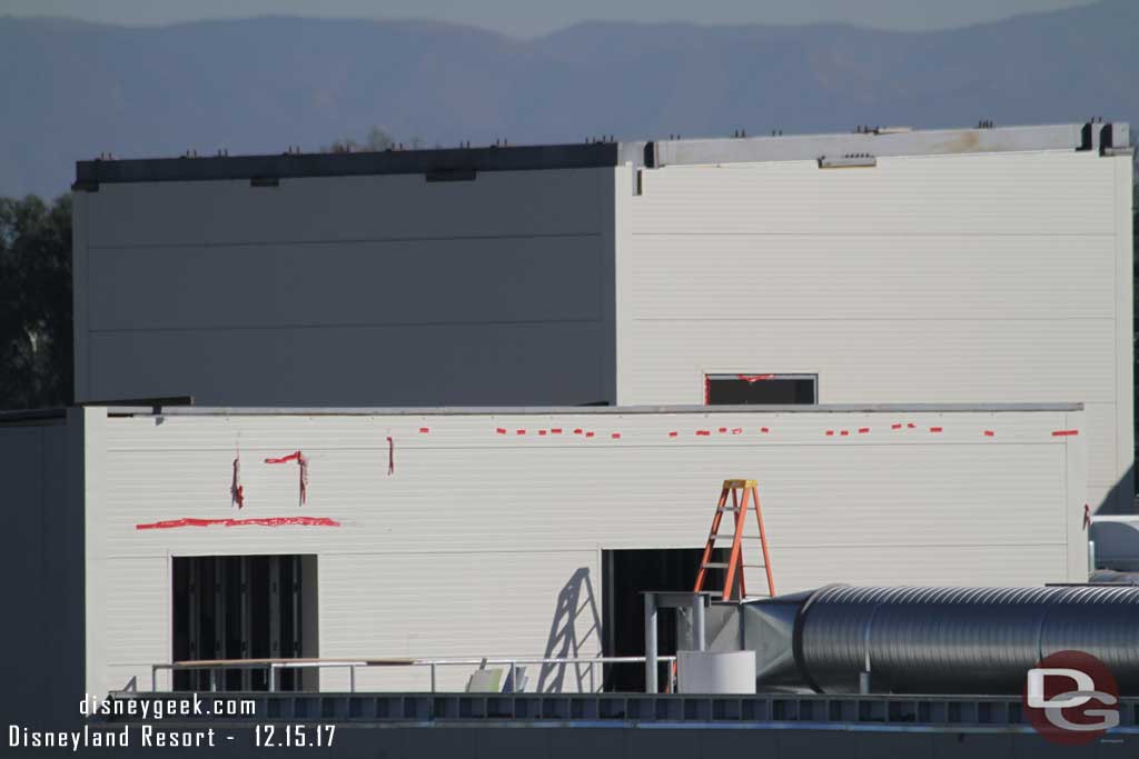 12.15.17 - A closer look at the roof of the Battle Escape building.