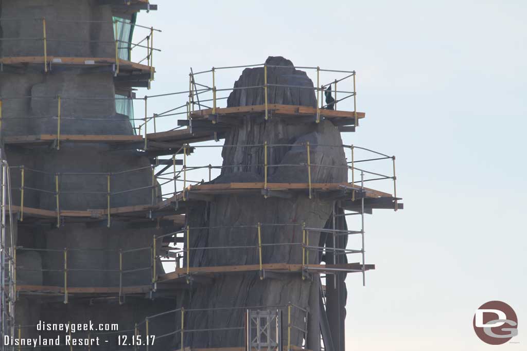 12.15.17 - Looks like they have started to sculpt the concrete.