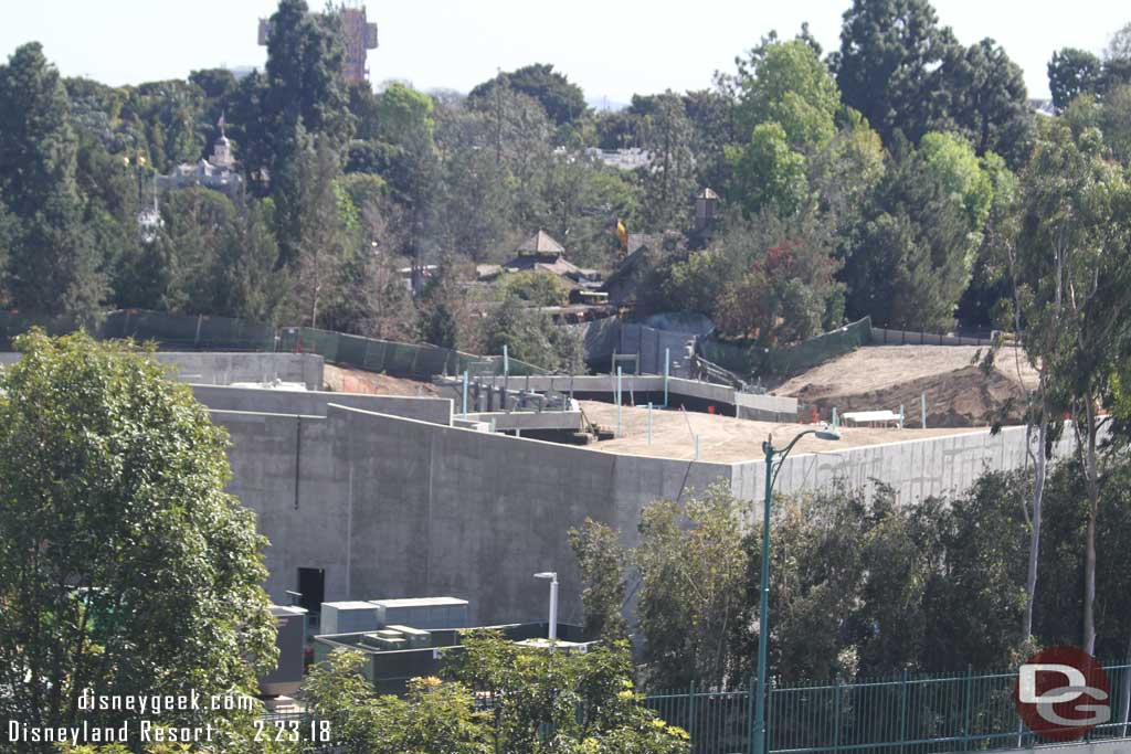 02.23.18 - Looking toward Critter Country the backfill looks to be nearly complete.