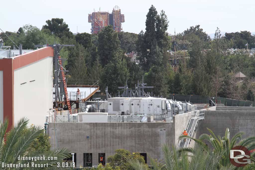 03.09.18 - Further to the right more steel rising up.