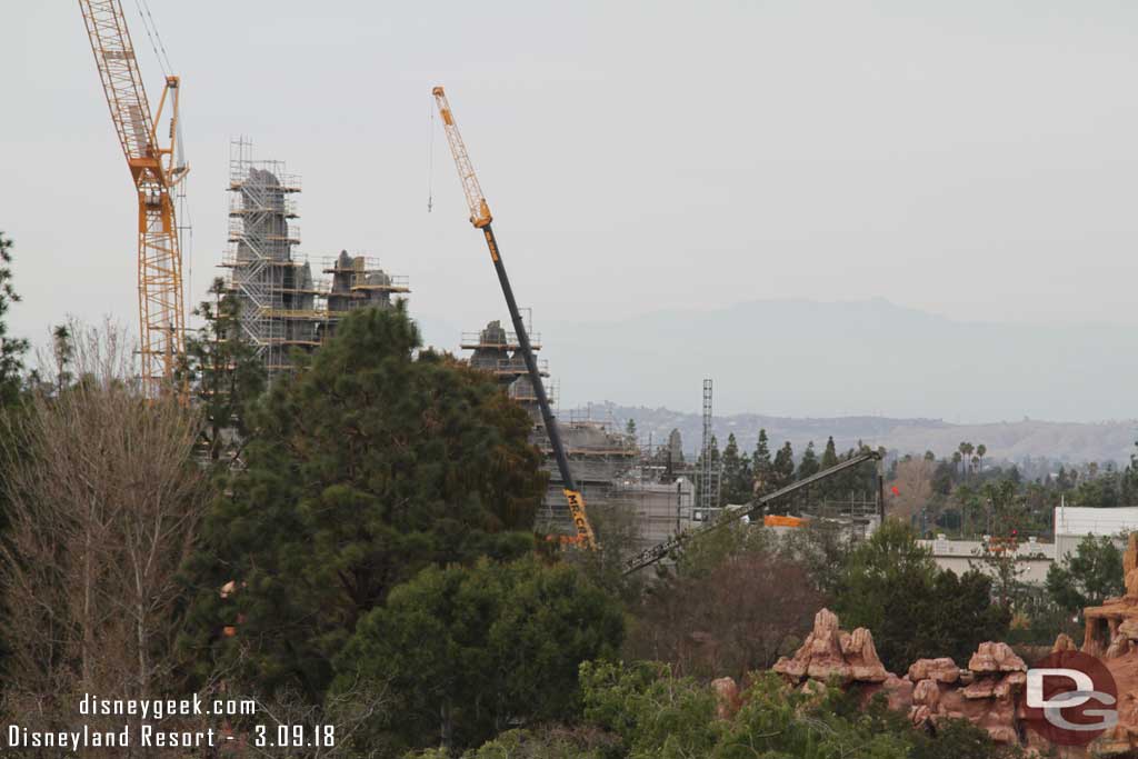 03.09.18 - Moving into the park, the view from Tarzan's Tree House