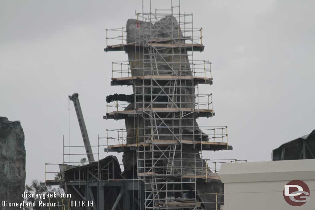 01.18.19 - Moving to the right and the next formation with scaffolding.