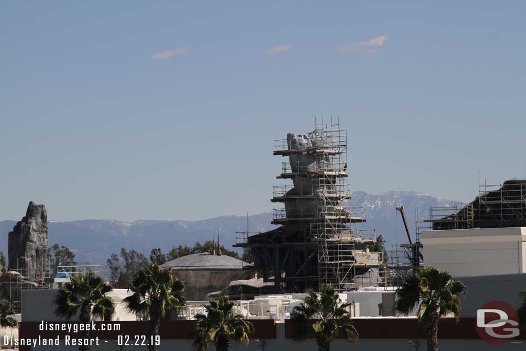 02.22.19 - Scaffolding still up on this formation.