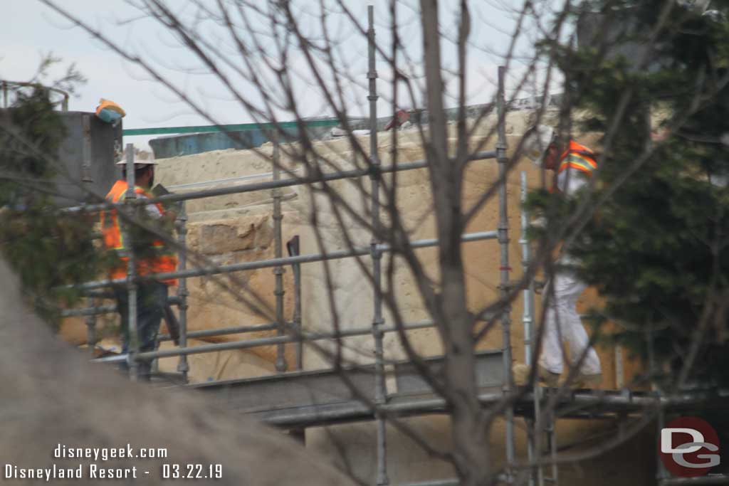 03.22.19 - Looks like they are applying finishing touches to this building.