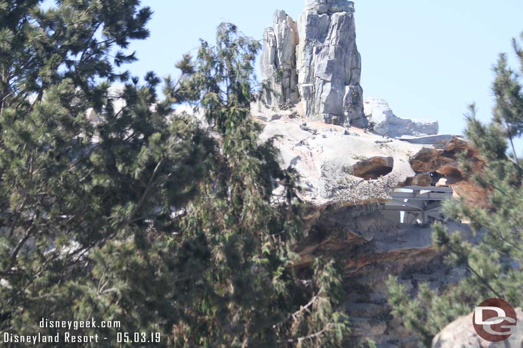 05.03.19 - There are a couple of spots you can see support steel still, someday the trees may grow in.