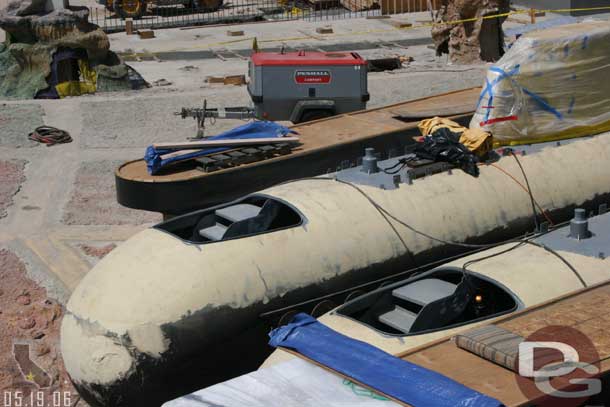 05.19.06 - The hatches on most of the subs were uncovered (and there were people working inside)