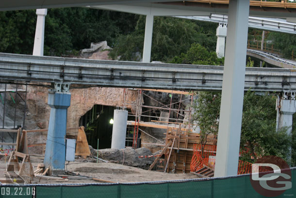 09.22.06 - This is where the monorail exit ramp used to be