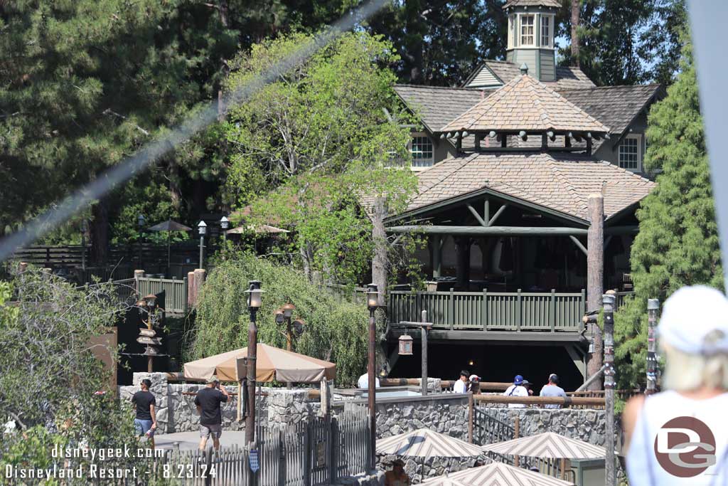 8.23.24 - The Hungry Bear is still closed, but the walkway is reopened.