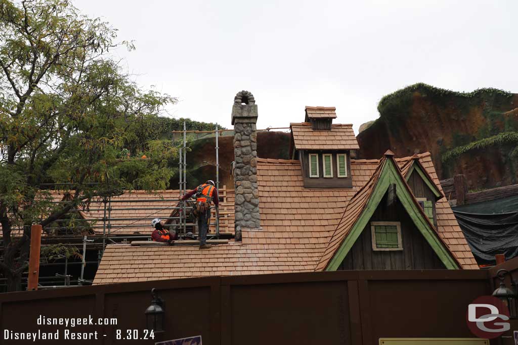 8.30.24 - A team working on some scaffolding