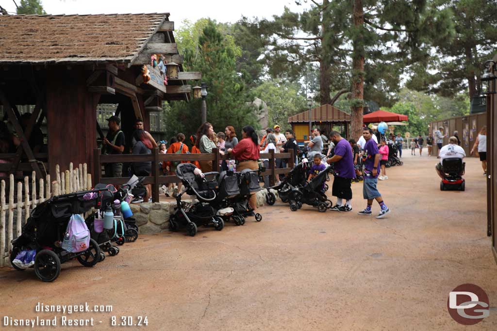 8.30.24 - The reconfigured entrance to Winnie the Pooh