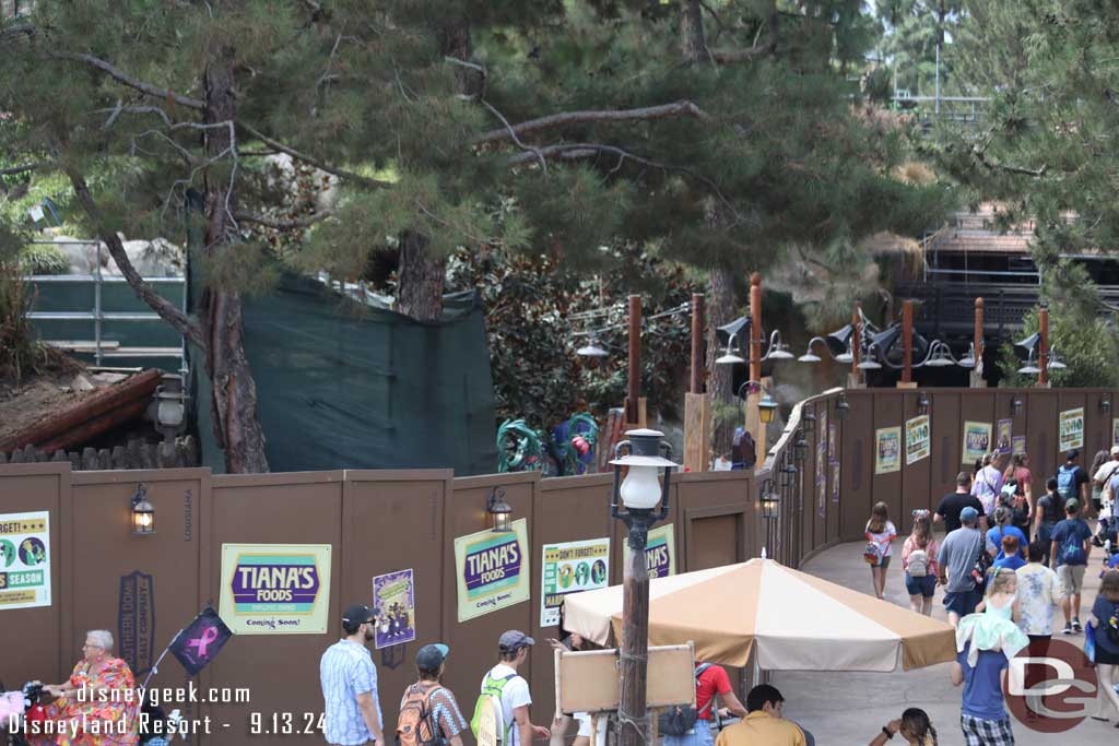 9.13.24 - The new attraction marquee is onsite.