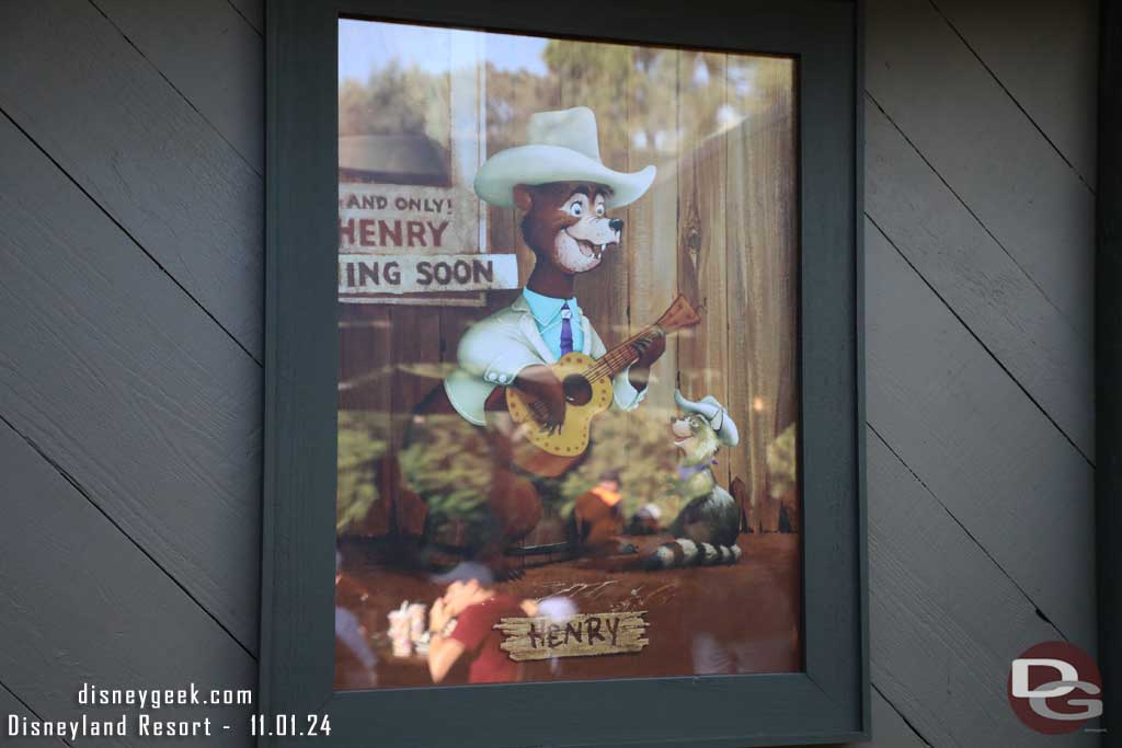 11.01.24 - Posters of the Country Bears line the dining space