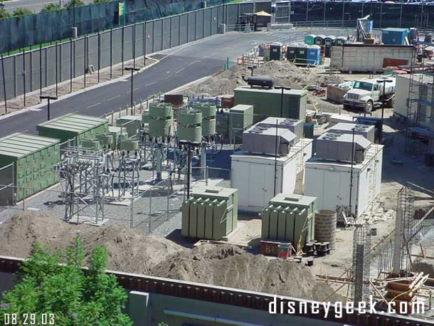 8.29.03 - Can you name the generators, transformers, air conditioner, and the other gear in this shot?
