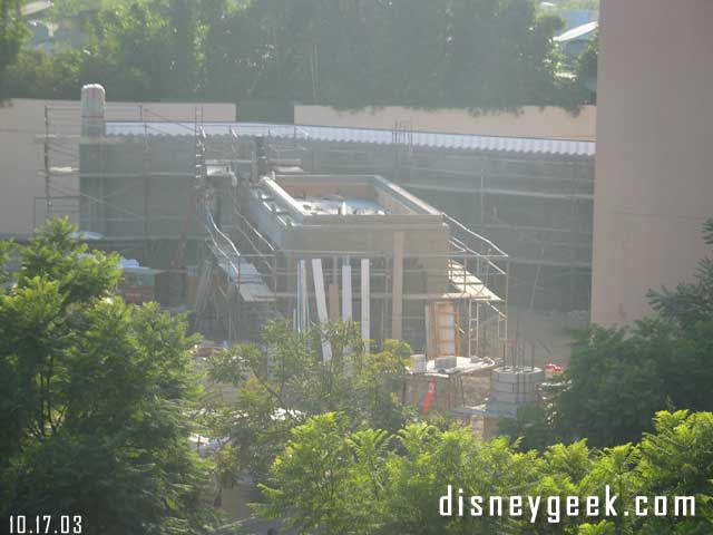 10.17.03 - Our guess at the Fastpass distibution areas progress