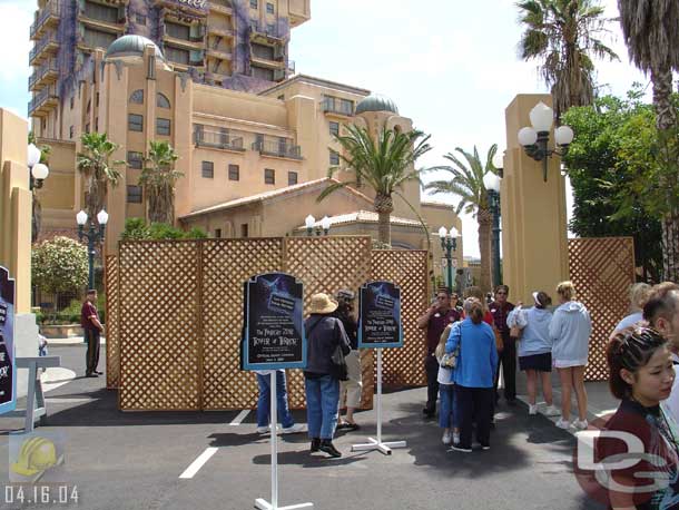 4.16.04 - There was a Cast Member preview going on..