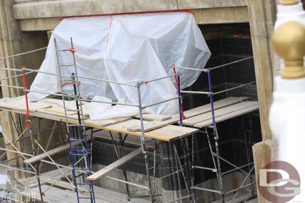 05.01.09 - The control booth (that is what I am sticking with till otherwises noted) looks to be ready for its exterior