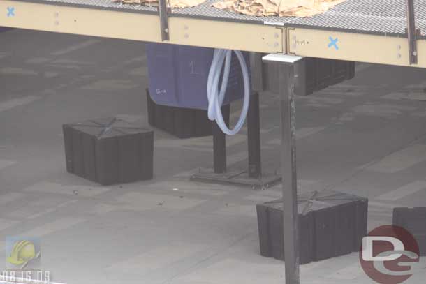 8.16.09 - I thought these were to aid in nuetralizing the weight of the platform.