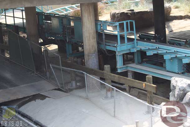 8.16.09 - A rail is going in near Screamins launch