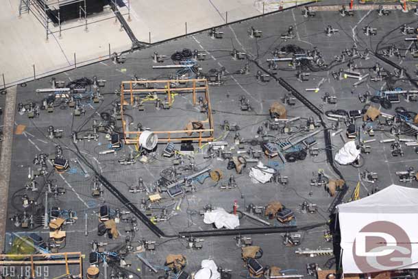 9.18.09 - Here you can see the cable tracks/trays as well as some of the connections that are now in place