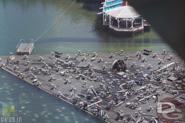 4.09.10 - They had the center platform submerged