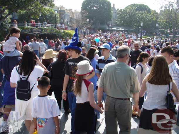 Taken - 1:45pm - Frontierland looking toward Pirates