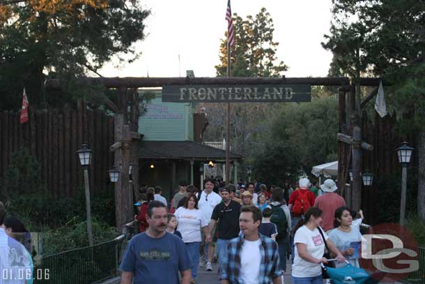 Taken - 4:39pm - Frontierland