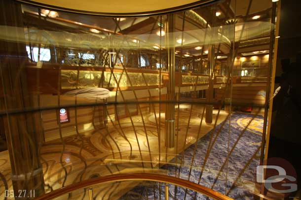 It was one of the glass elevators.  So you get a great view out of the grand lobby.