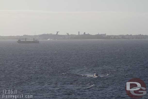 A harbor master/pilot coming out to meet us.