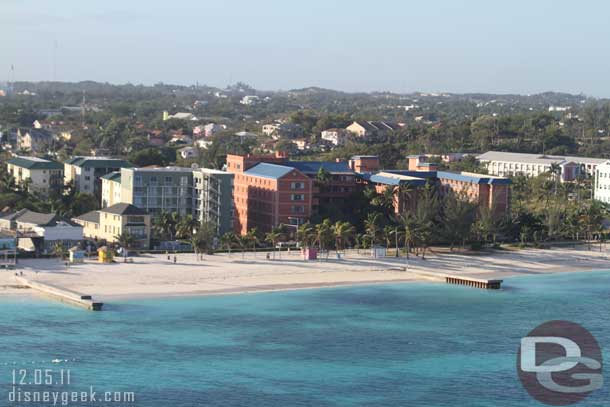 A look at the beach.