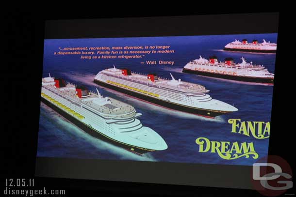 The Disney fleet.