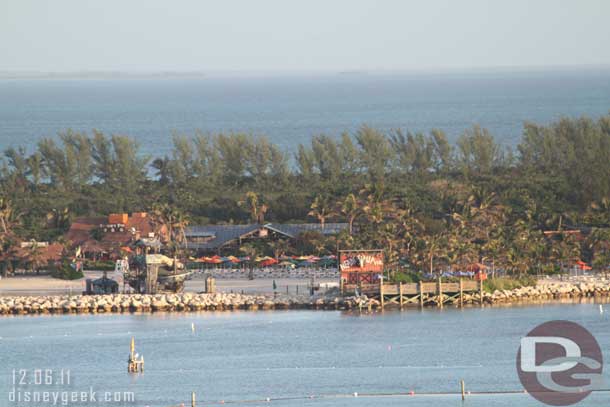 Pelican Plunge as well as the family beach in the distance.