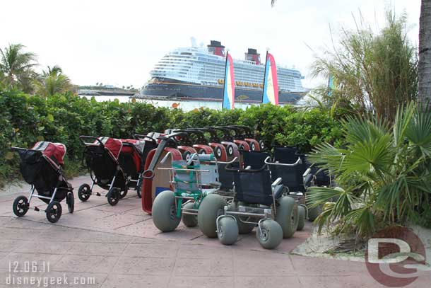 Thought the oversized wheelchair tires were great.