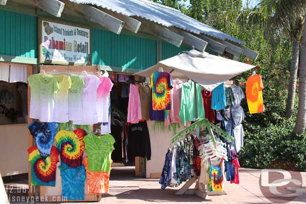 The Bahamian Retail stores were open.