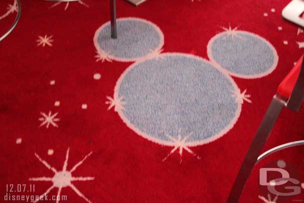 The carpet.