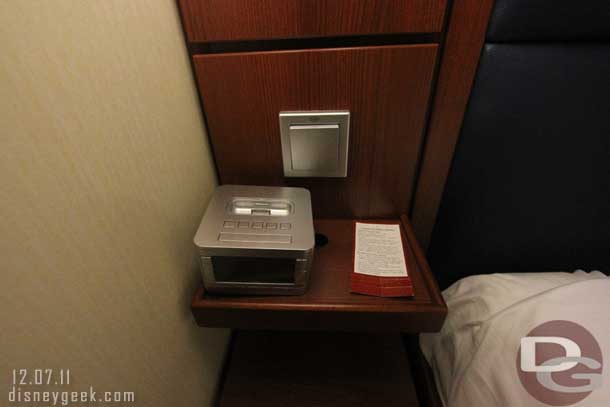 One complaint about the room.. the clock radio was a pain to use.  Even our room attendant said it is one of the top complaints.