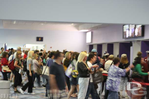 I was surprised to see how fast the crowd moved through the doors when they sprung open at 8am..  not sure where they were all running off to since there were lines for the keynote presentation and the store already formed.