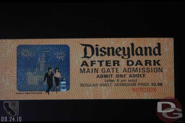 Tickets for promotional events
