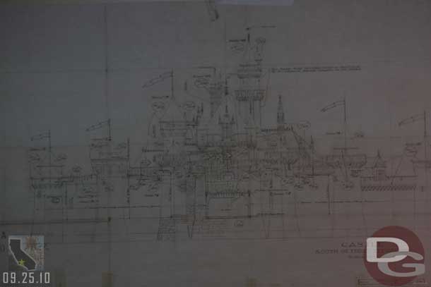 A blueprint for the castle.